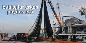 Balıkçılar erken paydos etti