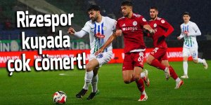 Rizespor kupada çok cömert!