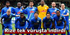 Rizespor'dan üçlük atış