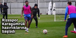 Rizespor Fatih Karagümrük maçı hazırlıklarına başladı