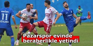 Pazar evinde beraberlikle yetindi!