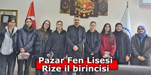 Pazar Fen Lisesi, Rize il birincisi