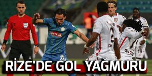 RİZE'DE GOL YAĞMURU