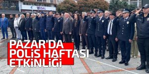 PAZAR'DA POLİS HAFTASI ETKİNLİĞİ