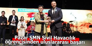 Pazar ŞMN Sivil Havacılık öğrencisinden uluslararası başarı