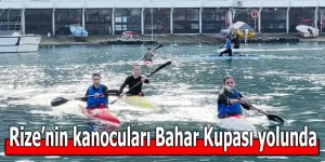 Rize’nin kanocuları Bahar Kupası yolunda