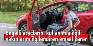 Engelli yakınlarını ilgilendiren emsal karar