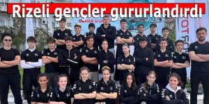 Rizeli gençler gururlandırdı