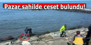 Pazar sahilde ceset bulundu!