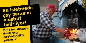 Burada çay parasını müşteri belirliyor!