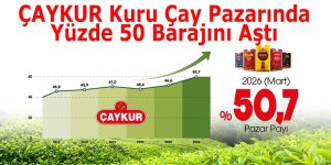 ÇAYKUR Kuru Çay Pazarında Yüzde 50 Barajını Aştı
