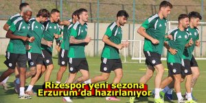 Rizespor yeni sezon mesaisini sürdürüyor