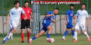 Rizespor Erzurumspor ile yenişemedi