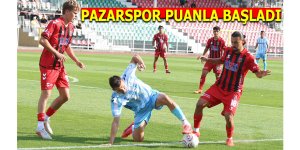 Pazarspor sessiz başladı