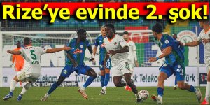Rizespor evinde oynadığı ikinci maçı da kaybetti!