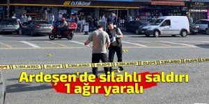 Rize'de silahlı saldırı: 1 ağır yaralı