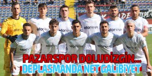 Pazarspor'dan deplasmanda net galibiyet