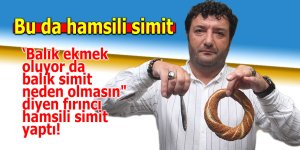 Bu da hamsili simit