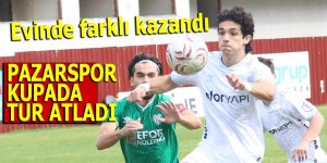 PAZARSPOR KUPADA TUR ATLADI