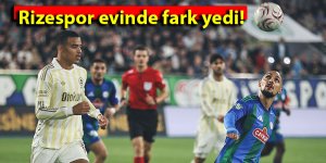 Rizespor evinde fark yedi!