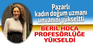Pazarlı Kadın Doğum Uzmanı unvanını yükseltti